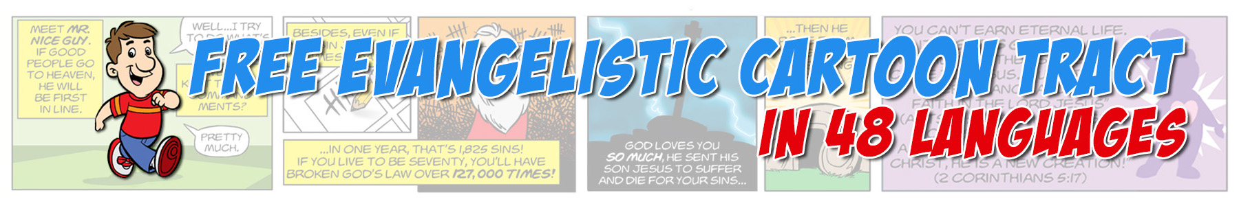 Evangelistic Cartoon Tract